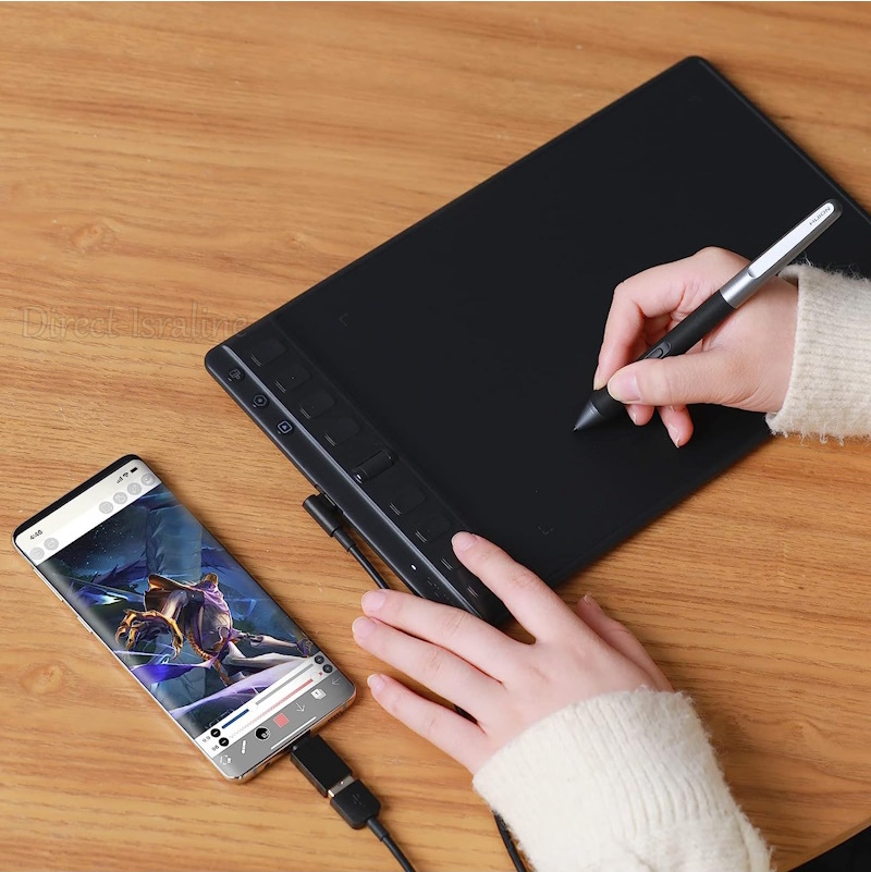 2023 HUION Inspiroy 2 H951P לוח כתיבה אלקטרוני