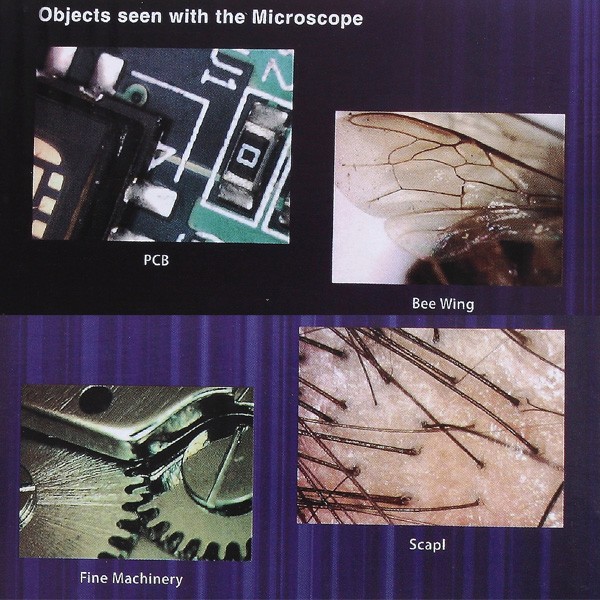 עם מסך 7 אינץ נטען מגדיל פי 1200 USB 12MP מיקרוסקופ דיגיטלי.