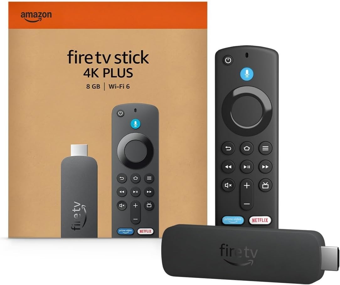 סטרימר Amazon Fire TV Stick 4K Plus.