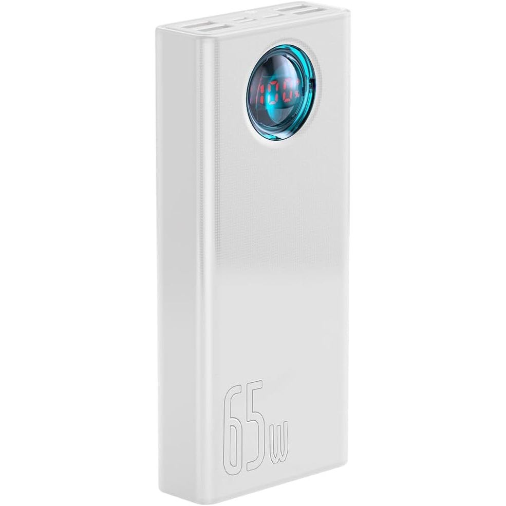 Baseus 65W QC3.0 Power Bank 30,000mAh מטען נייד (נפח אמיתי)