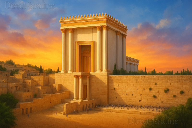 D6603 סיכת בית המקדש דגם.