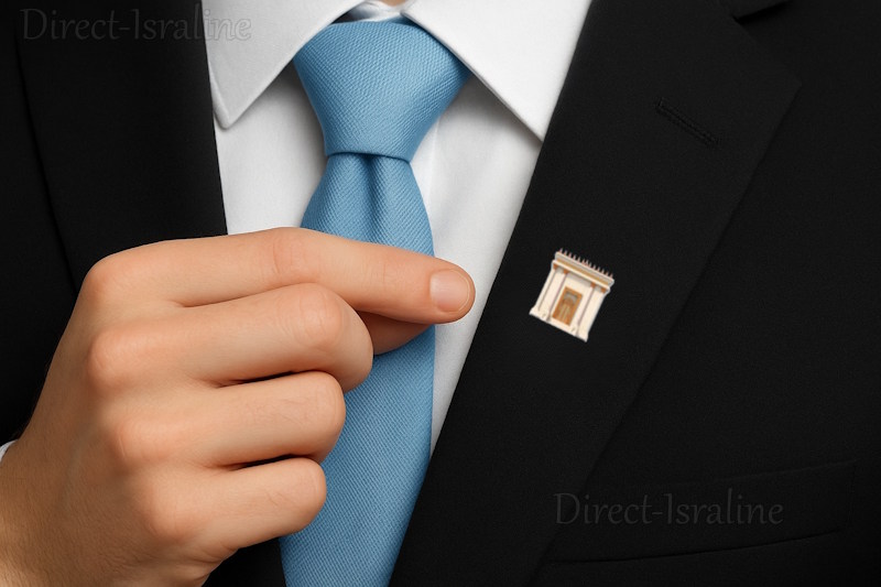 D6603 סיכת בית המקדש דגם.