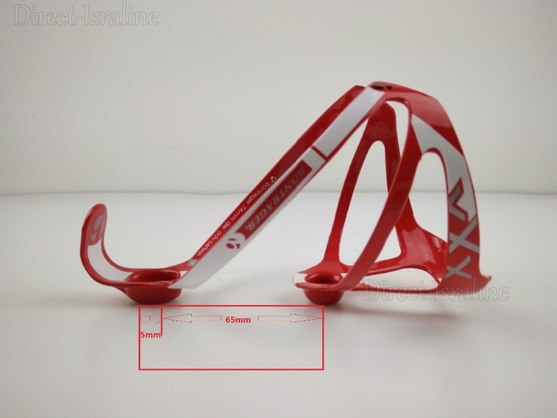 תפס מתקן כלוב לבקבוק לאופניים מחוזק בסיבי פחמן