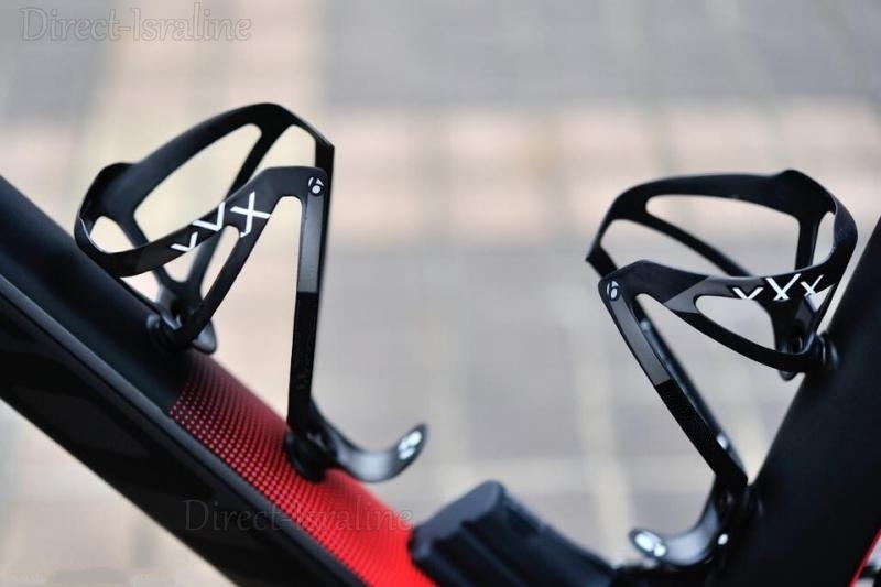 תפס מתקן כלוב לבקבוק לאופניים מחוזק בסיבי פחמן