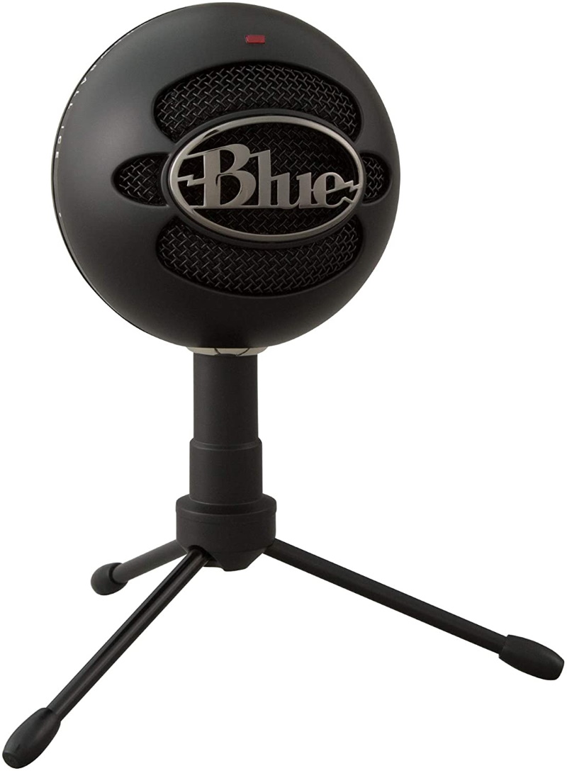 Blue Snowball iCE USB Mic for Recording and Streaming on PC and Mac מיקרופון מקצועי.