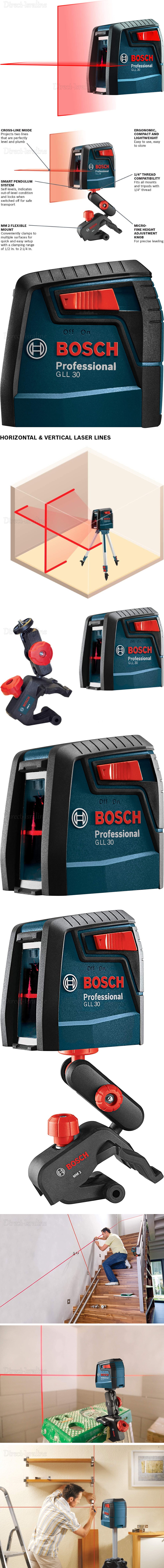 Bosch GLL 30 S פלס לייזר.