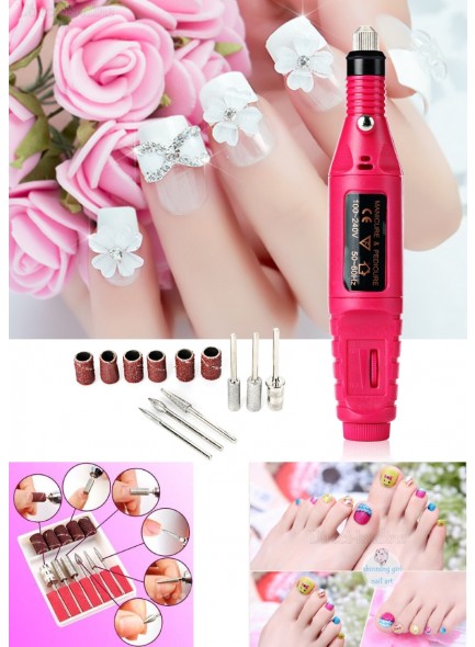 מכשיר פדיקור מניקור מכונת שיוף מקצועית חשמלית MHA-15 *במלאי מיידי*
