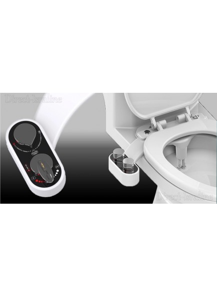 בידה חכם לשירותים עם 2 מתזים לאישה/גבר ומים חמים וקרים D4153 *במלאי מיידי*