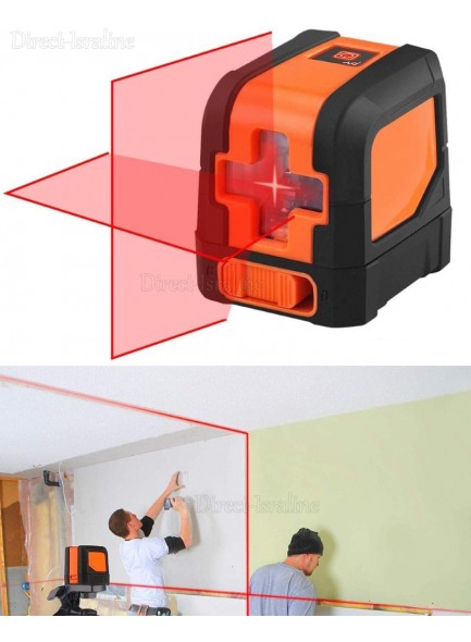 פלס לייזר אוטומטי 2 כיוונים D4565 *במלאי מיידי*