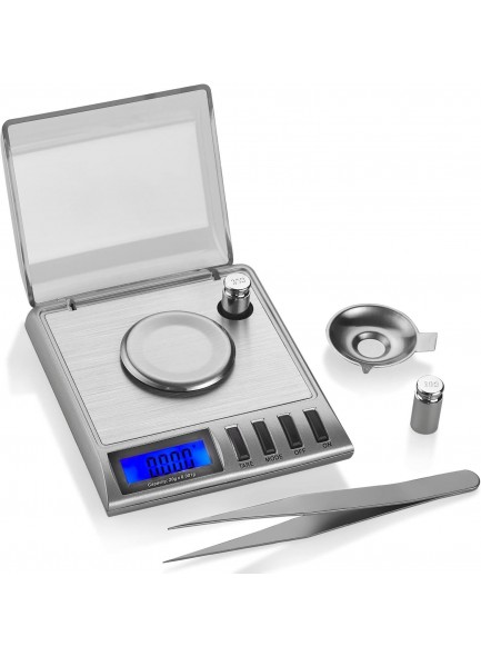 משקל דיגיטלי עד 20 גרם דיוק עד 0.001 גרם לתכשיטים ואבני חן D5313 *במלאי מיידי*