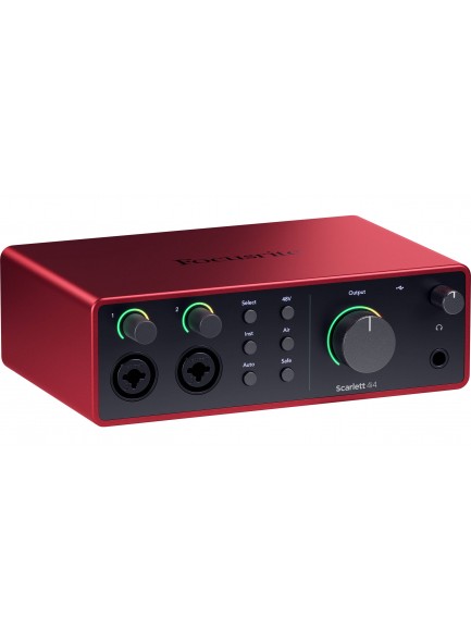 Focusrite Scarlett 4i4 4G כרטיס קול מקצועי לאולפן *במלאי מיידי*