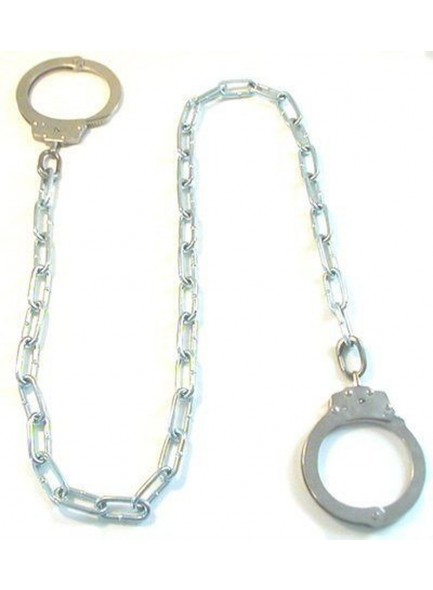 שרשרת ההובלה עם 2 אזיקי Smith & Wesson Model 100 — אזיק יחיד בכל עמדה