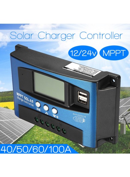 בקר טעינה סולארי MCU MPPT 40A 12V/24V *במלאי מיידי*