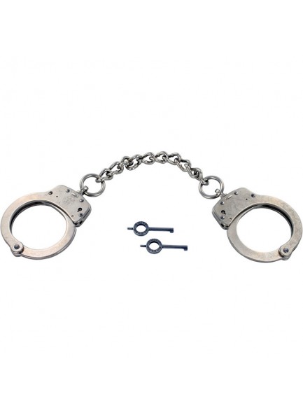 אזיקים מקצועיים של משטרת ארה"ב Smith & Wesson Model 100P Long Chain *במלאי+מיידי*