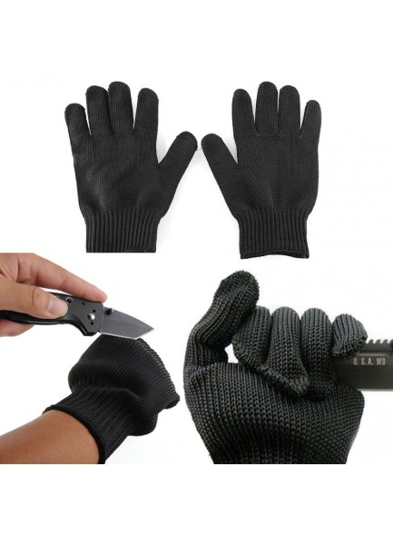 כפפות עבודה נגד חיתוך עם חוטי פלדה D5637 *במלאי מיידי*