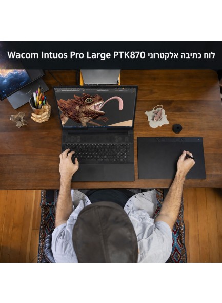 לוח גרפי Wacom Intuos Pro Large PTK-870 *במלאי מיידי*