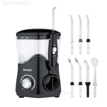 ניקוי שיניים משפחתי בסילון מים Ovonni 600ml צבע שחור/סגול/לבן עם/בלי תיק נשיאה
