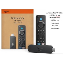 Amazon Fire TV Stick 4K MAX דור 2