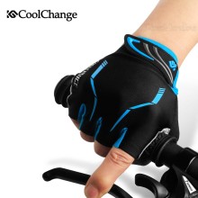 כפפות רכיבה פרימיום מקצועיות וספורטיביות CoolChange חצי אצבע
