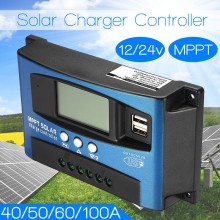 בקר טעינה סולארי MCU MPPT 100A 12V/24V