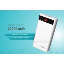 Romoss Sense 6P 20,000mAh (נפח אמיתי)