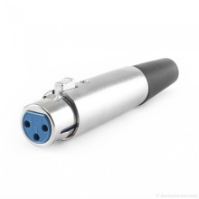מחבר מתאם XLR 3 Pin נקבה