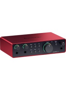 Focusrite Scarlett 2i2 4G כרטיס קול מקצועי לאולפן  *במלאי מיידי*
