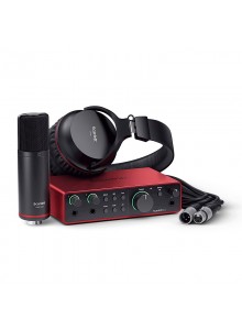Focusrite Scarlett 2i2 Studio 4G חבילת אולפן *במלאי מיידי*
