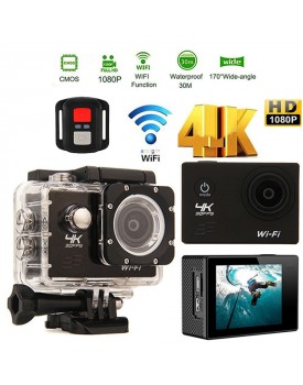 D4409 WIFI 4K מצלמת ספורט אקסטרים עם שלט חדישה 2026 *במלאי מיידי*