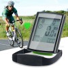 מחשב דרך ספידומטר אלחוטי כולל רצועת דופק לאופניים עמיד מים BC335 *במלאי מיידי*