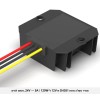 ממיר מעלה מתח 120W 5A מ-12V ל-24V אטום למים D4381 *במלאי מיידי*