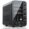 ספק כוח מעבדתי מתכוונן 0-60V 0-5A 300W עם תצוגה דיגיטלית הגנות ויציאות USB Hangell HPS605 *במלאי מיידי*