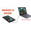 לוח כתיבה אלקטרוני HUION KAMVAS 13 GS-1331 *במלאי מיידי*