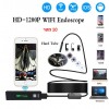 אנדוסקופ - מצלמת נחש - חסין למים אלחוטית HD עם כבל גמיש באורך 10 מטר ותאורת 8 לדים למחשב וסמארטפון אנדרואיד ואייפון *במלאי מיידי*