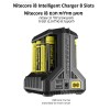 מטען דיגיטלי חכם Nitecore i8 לסוללות נטענות *במלאי מיידי*