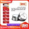 10 סוללות PANASONIC AG3 384 392 SR41W SR41 LR41 L736 1.55V  *במלאי מיידי*