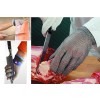 כפפות עבודה מקצועיות לקצבים נגד חיתוך עשויות חוטי נירוסטה D2468 *במלאי מיידי*