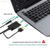 מתאם/ממיר 3.5mm VGA Input To HDMI Output 1080P HD and Audio *במלאי מיידי*