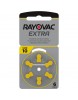 6 סוללות למכשירי שמיעה תוצרת גרמניה RAYOVAC 10  *במלאי מיידי*