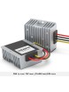 ממיר מוריד מתח 360W מ-24V ל-12V 30A אטום למים D4380 - תמונה 6