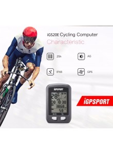 מחשב דרך וספידומטר לאופניים עמיד מים עם GPS IGPSPORT IGS20E *במלאי מיידי*