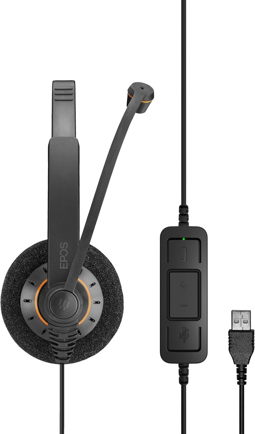 Sennheiser EPOS SC 30 USB ML אוזניות חוטיות חד־צדדיות לעסקים בחיבור USB.