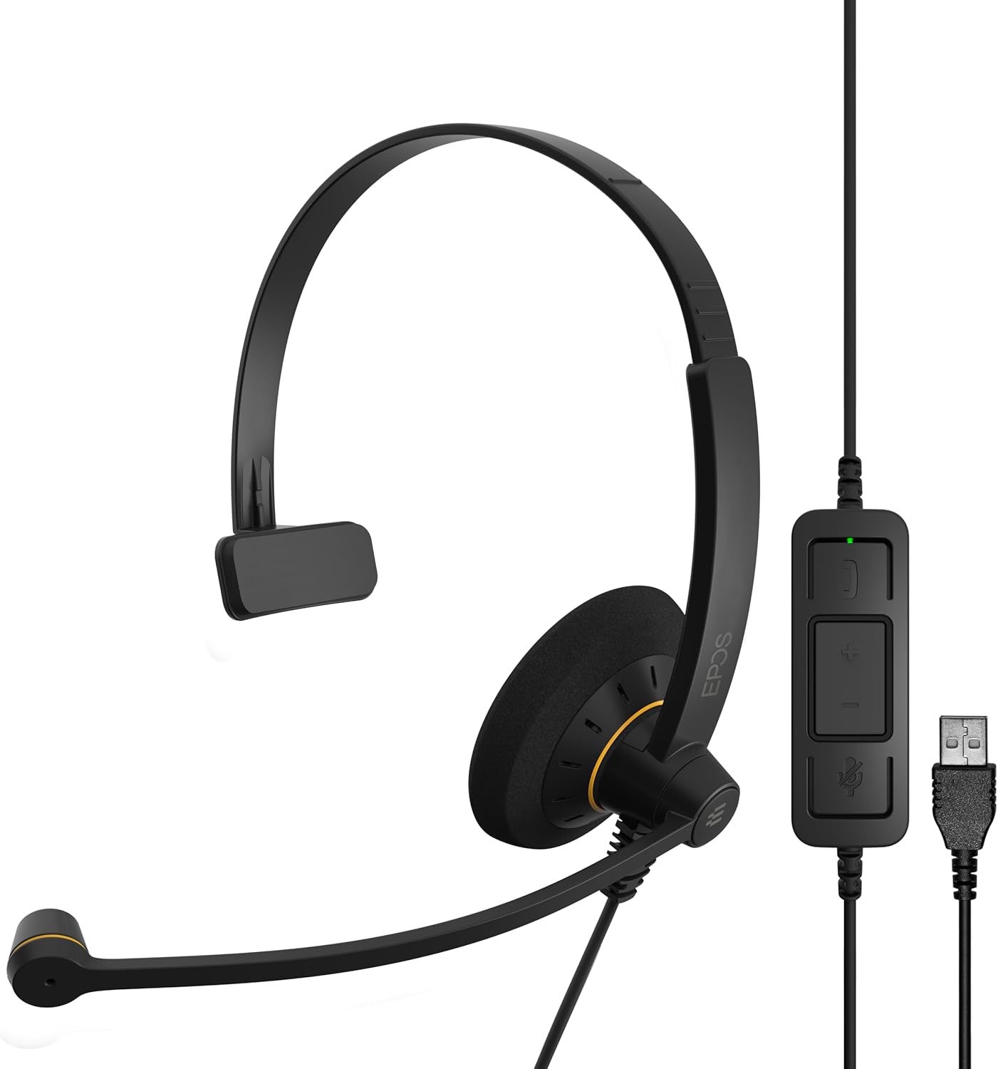 Sennheiser EPOS SC 30 USB ML אוזניות חוטיות חד־צדדיות לעסקים בחיבור USB.