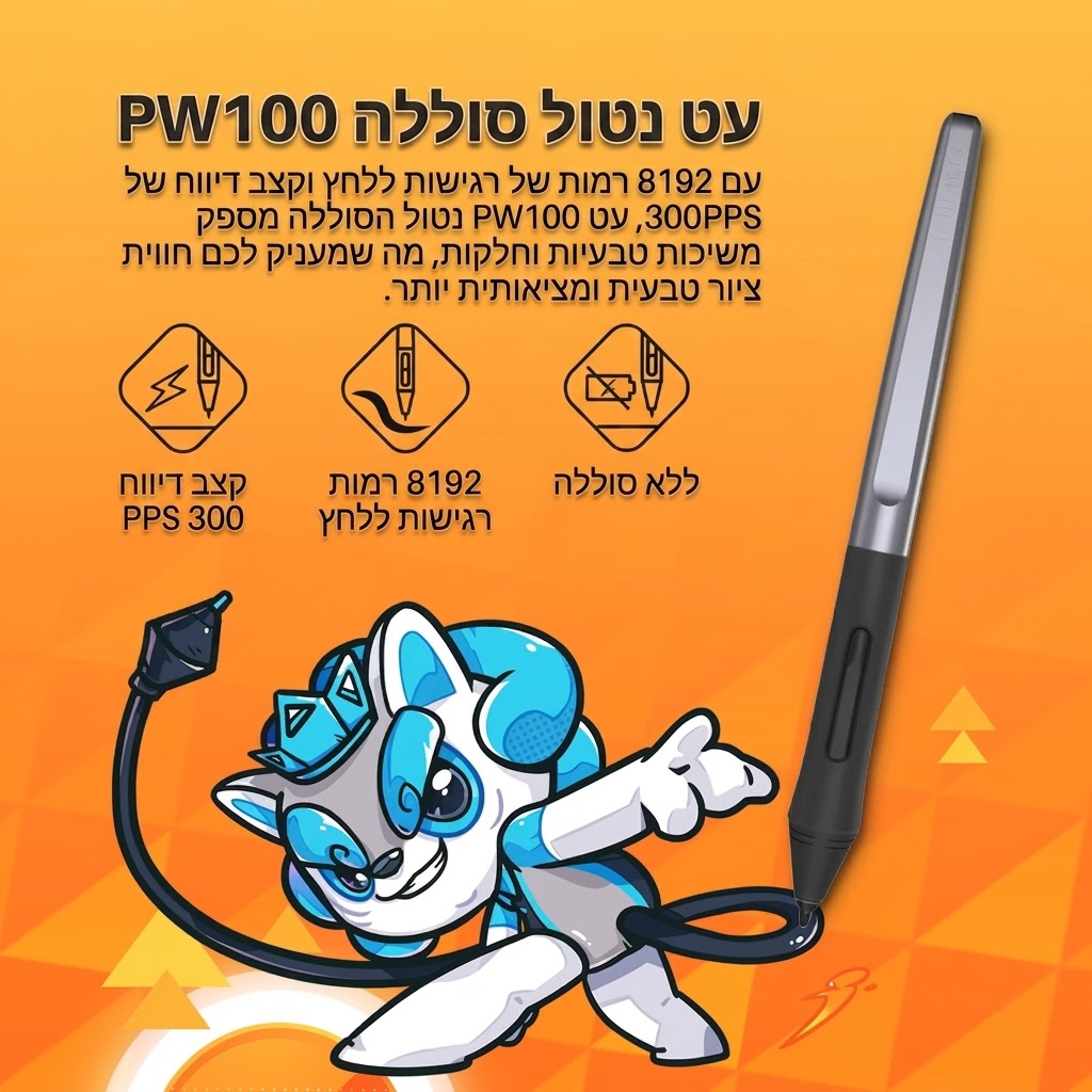 huion-insproy-h420x לוח כתיבה וציור אלקטרוני.