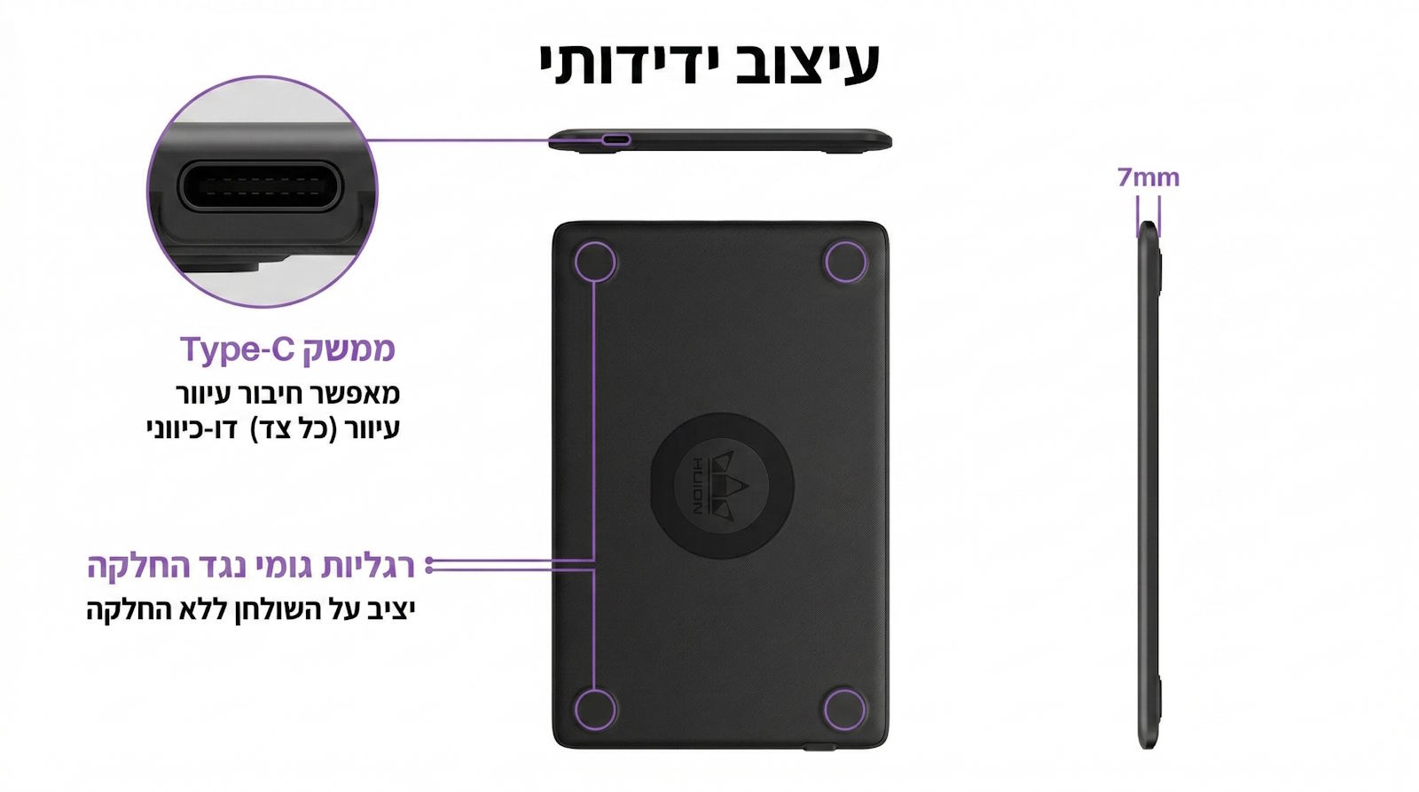 huion-insproy-h420x לוח כתיבה וציור אלקטרוני.