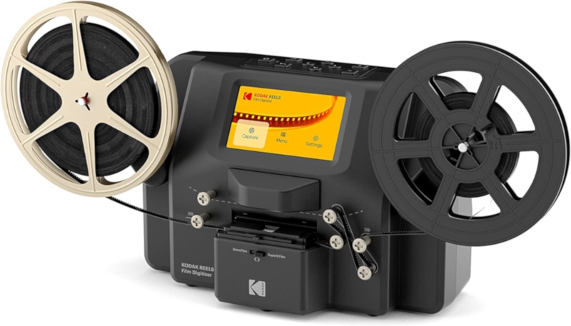 KODAK Mini Digital Film & Slide Scanner סורק שקופיות ונגטיבים דיגיטלי להמרת פילם ושקופיות.