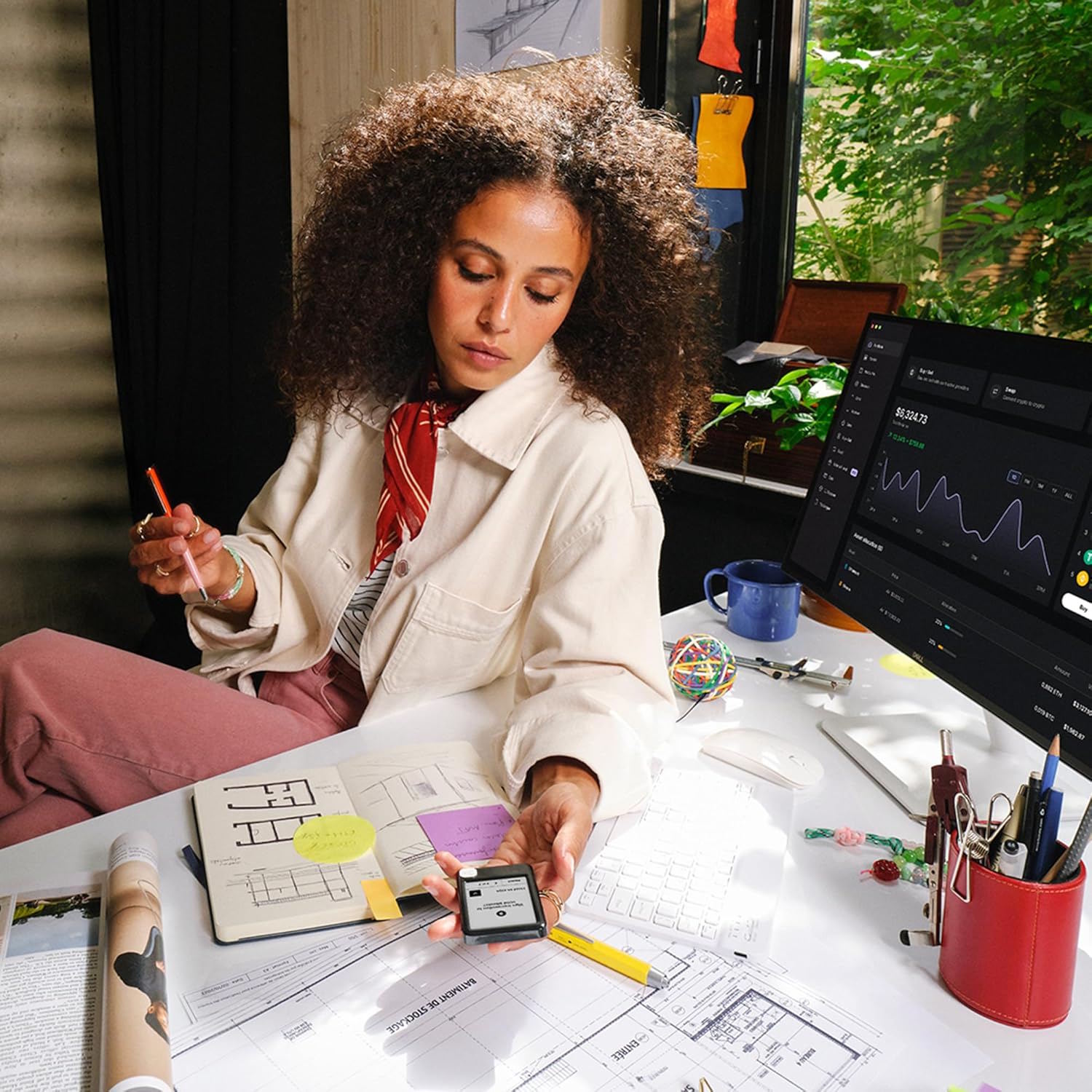 Ledger Nano Gen 5 ארנק חומרה מוצפן לביטקוין איתריום לייטקוין ורבים נוספים.