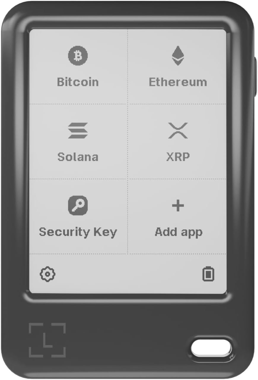 Ledger Nano Gen 5 ארנק חומרה מוצפן לביטקוין איתריום לייטקוין ורבים נוספים.