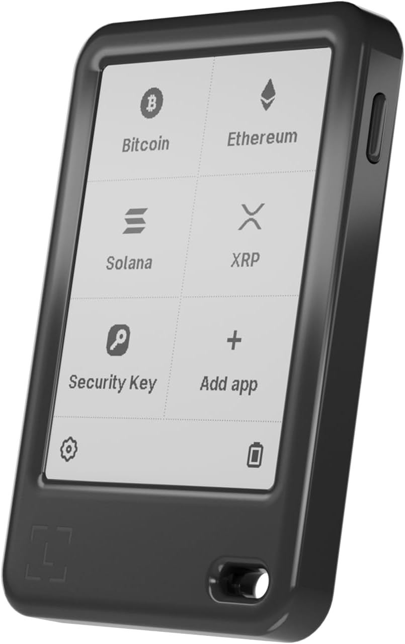 Ledger Nano Gen 5 ארנק חומרה מוצפן לביטקוין איתריום לייטקוין ורבים נוספים.