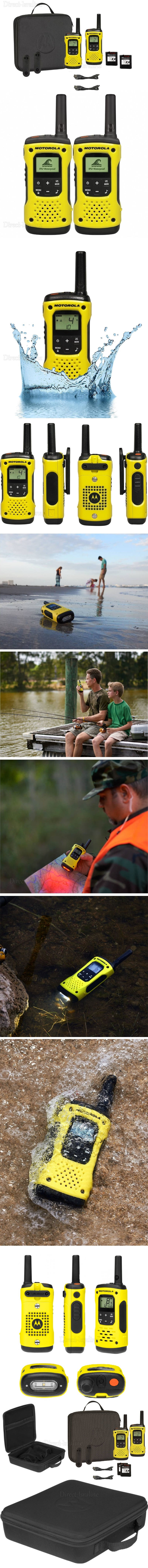 Motorola TLKR T92 H2O זוג מכשירי קשר.